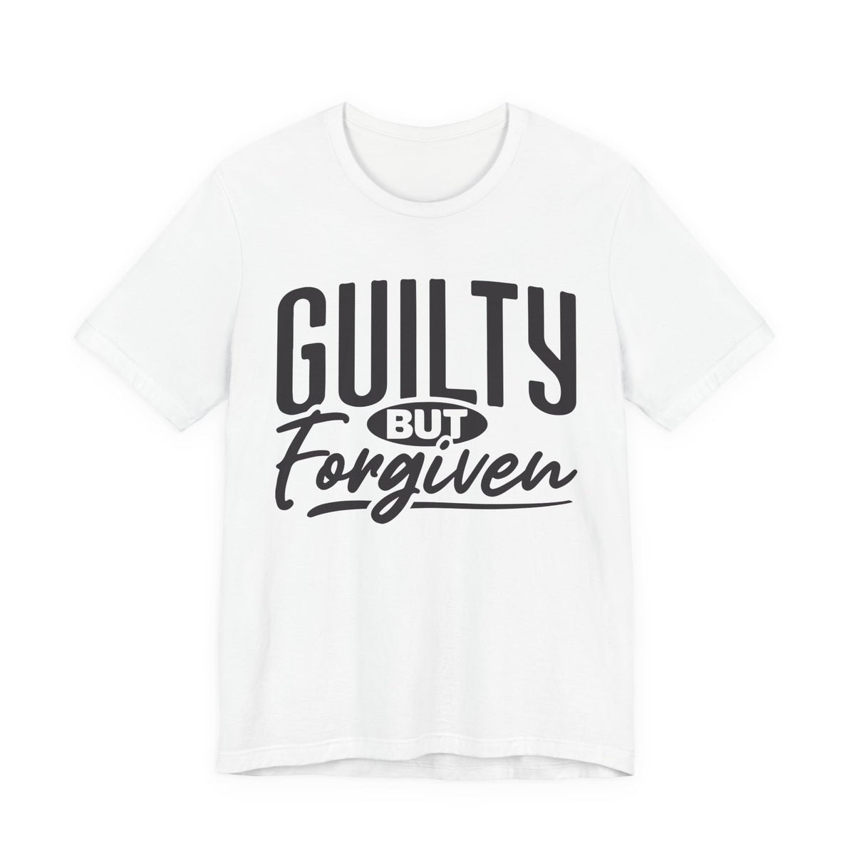 Guilty But Forgiven — Christian T-Shirt