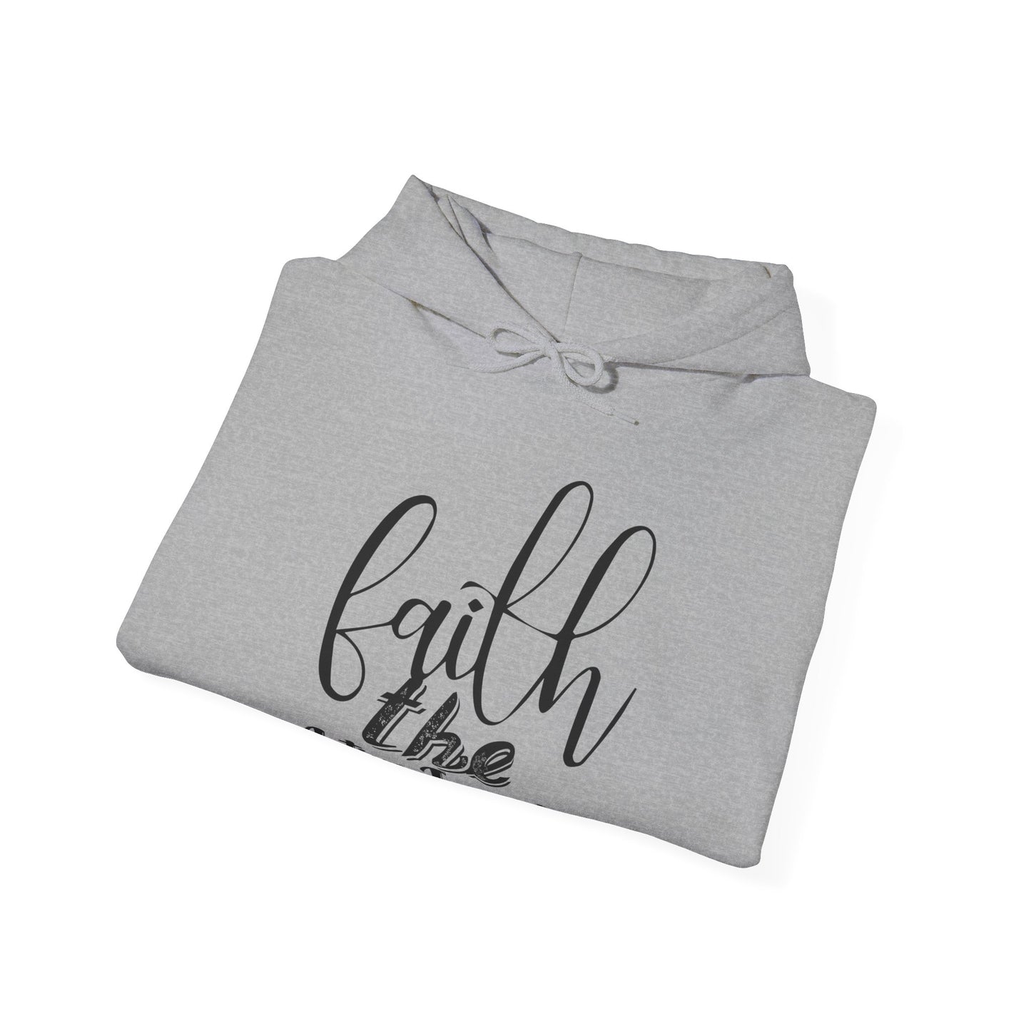 Faith, The Active Ingredient! Hooded Sweatshirt - Crafted for Comfort and Relaxation
