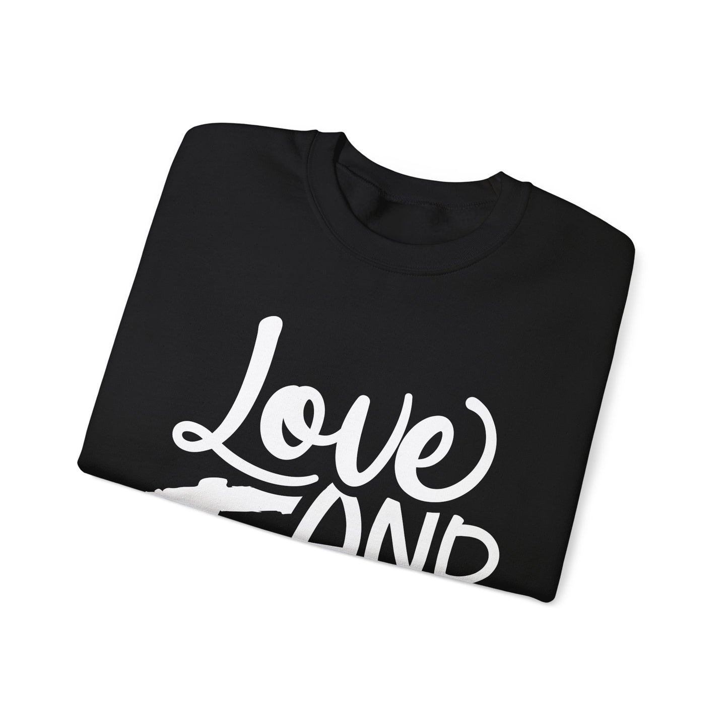 Love and Fear Cannot Co-Exist ,Unisex Heavy Blend™ Crewneck Sweatshirt