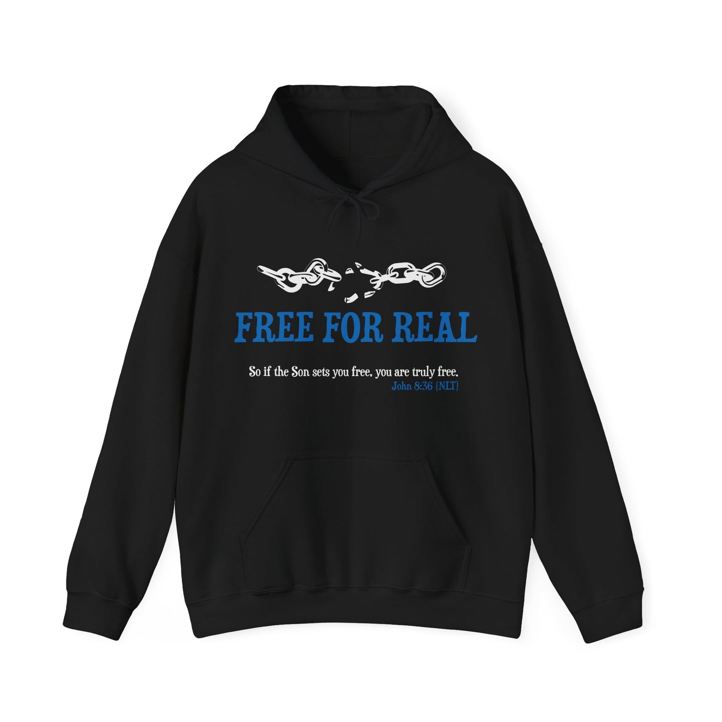 Free For Real, Cozy Hooded Sweatshirt for Relaxing - Crafted for Comfort