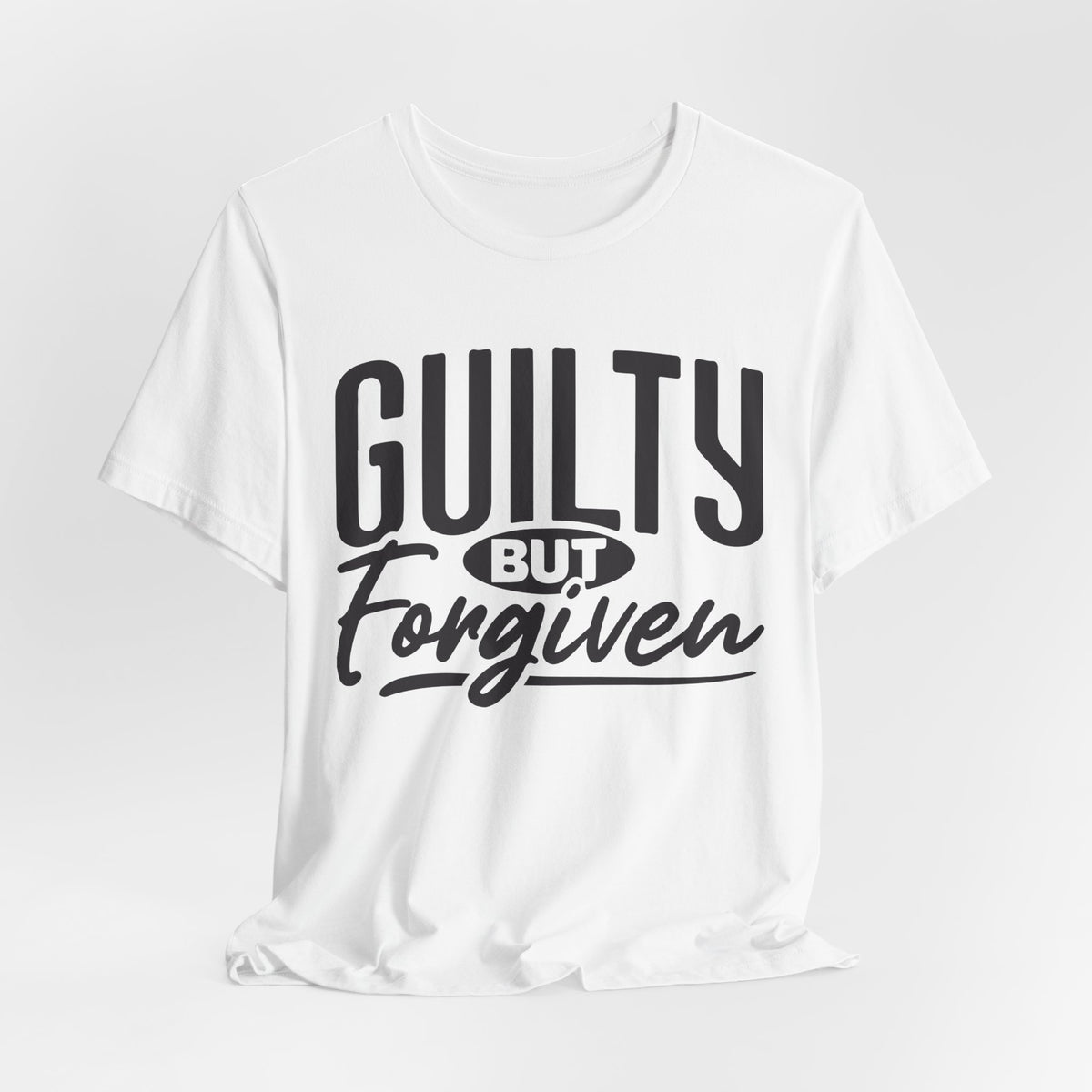 Guilty But Forgiven — Christian T-Shirt
