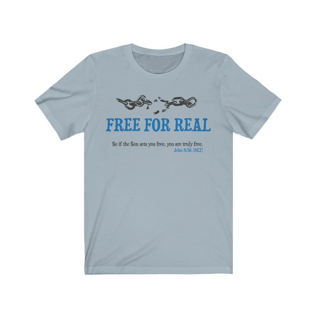 Free For Real , Bella Canvas Luxury Unisex Jersey