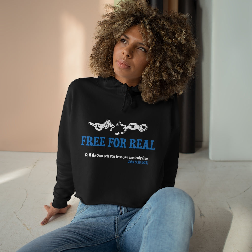 Stylish Crop Hoodie with Super Comfy Soft Fleece and Tight-Knit Construction