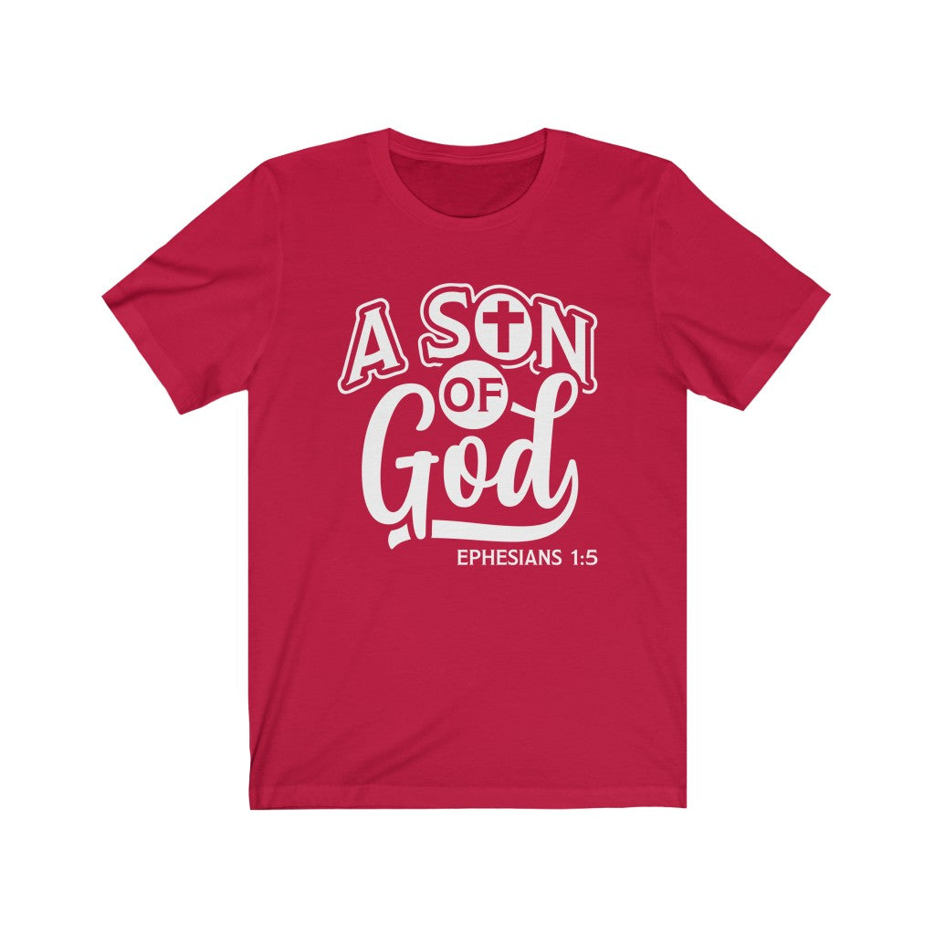 A Son Of God, Bella Canvas Luxury Unisex Jersey
