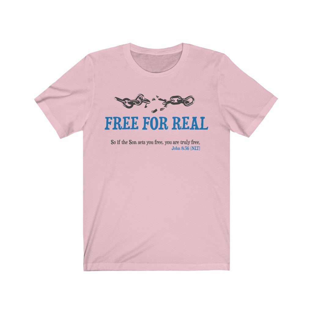 Free For Real , Bella Canvas Luxury Unisex Jersey