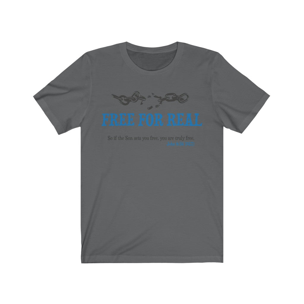 Free For Real , Bella Canvas Luxury Unisex Jersey