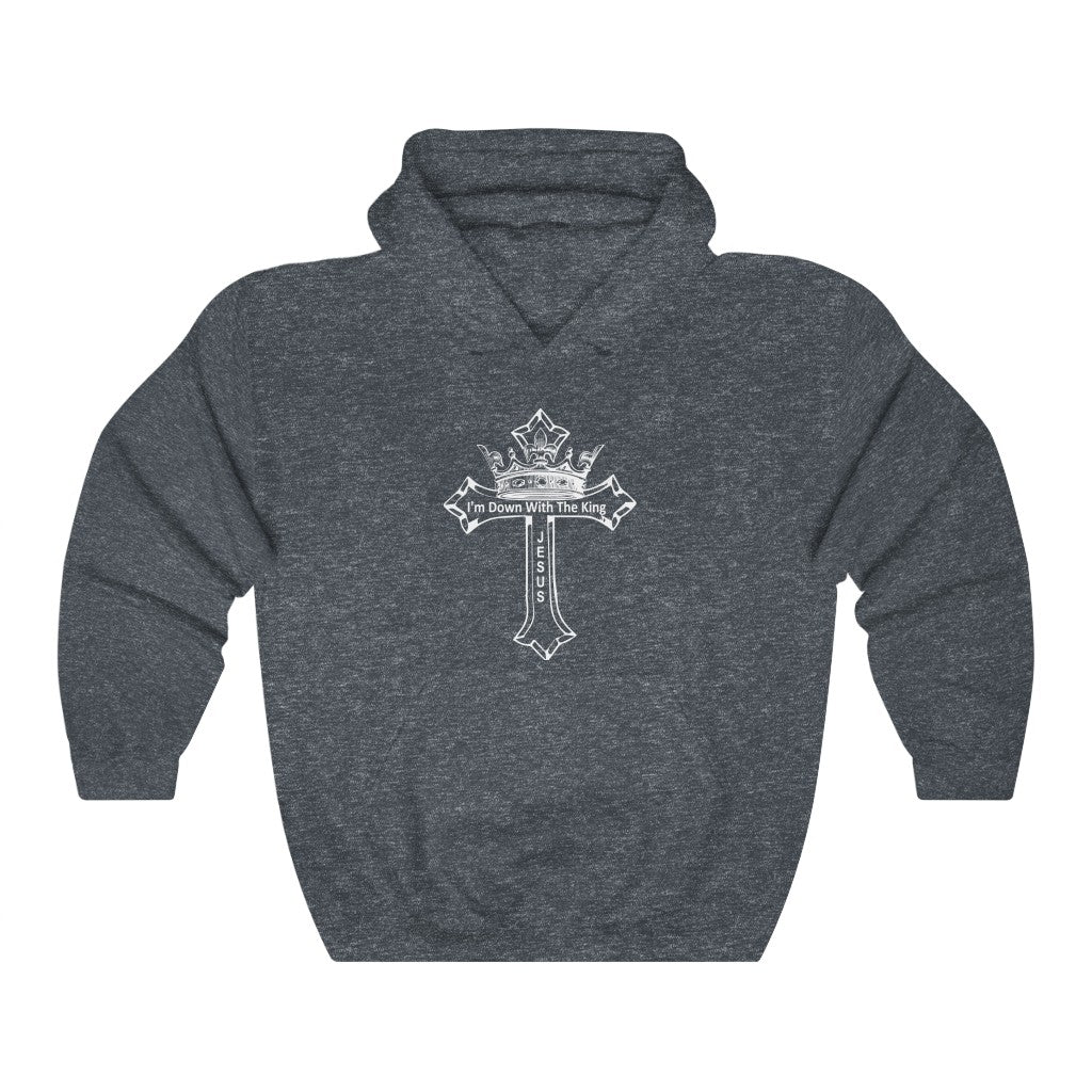 I'm Down With The King , Unisex Heavy Blend™ Hooded Sweatshirt
