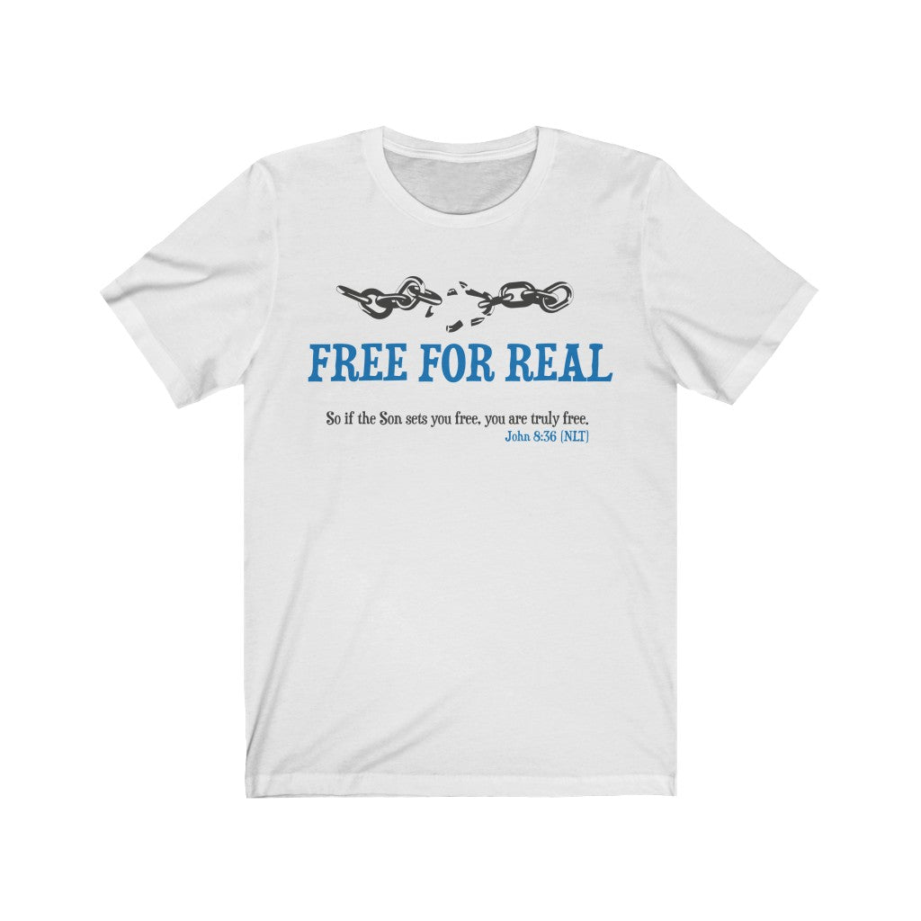 Free For Real , Bella Canvas Luxury Unisex Jersey