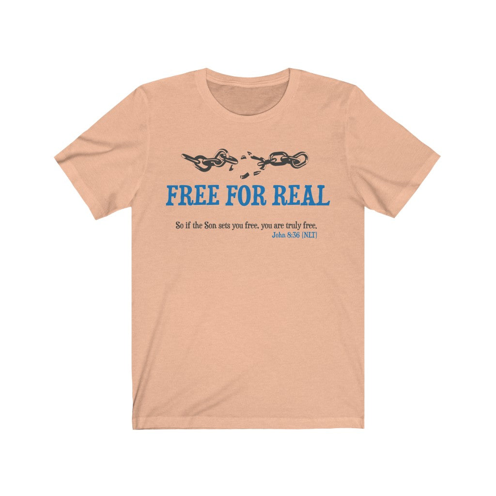 Free For Real , Bella Canvas Luxury Unisex Jersey