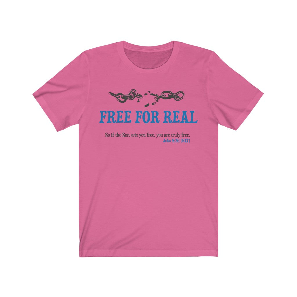 Free For Real , Bella Canvas Luxury Unisex Jersey