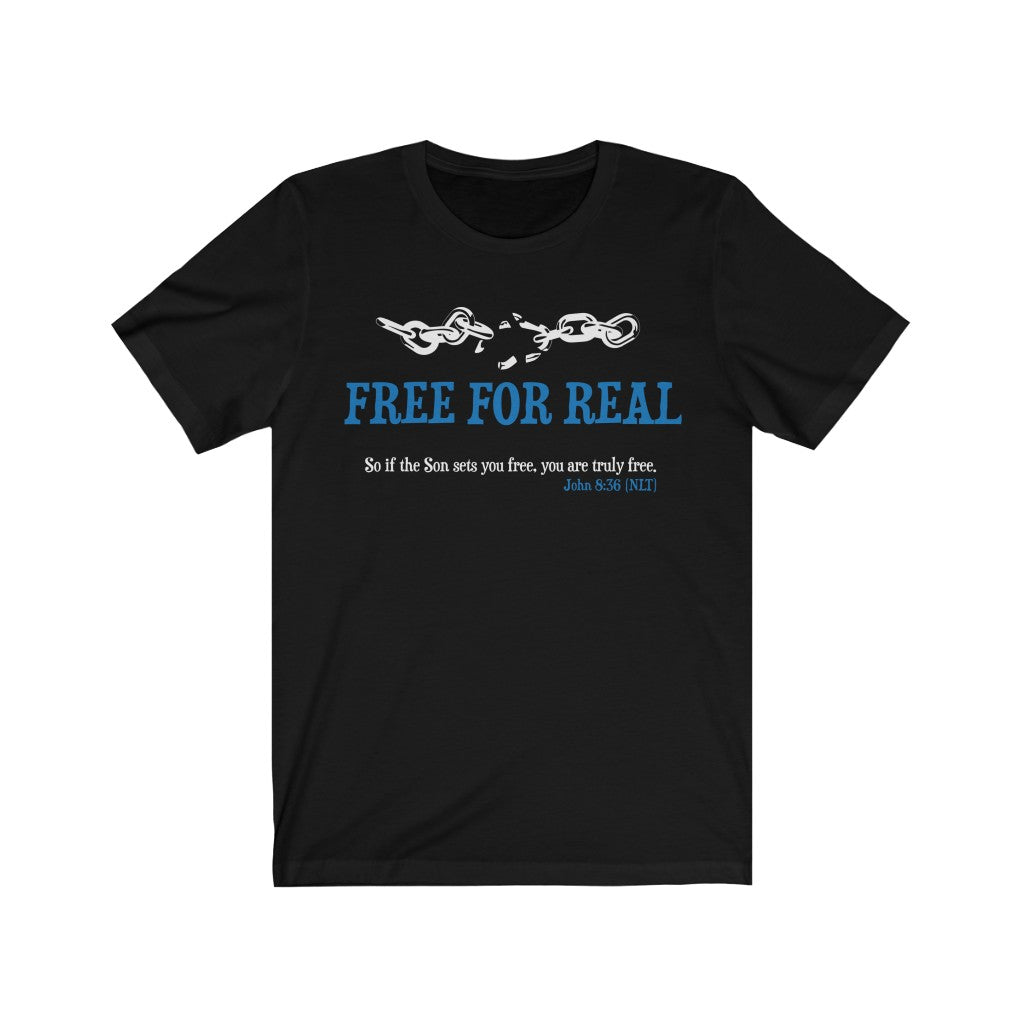 Free For Real ,  Bella Canvas Luxury  Unisex Jersey