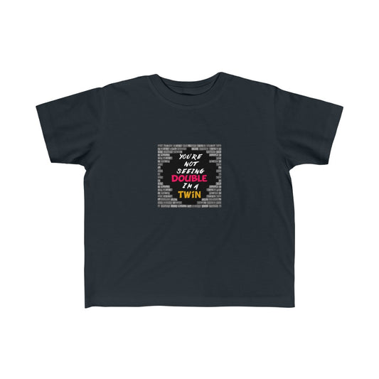 You're Not Seeing Double, Twin Kid's Fine Jersey Tee