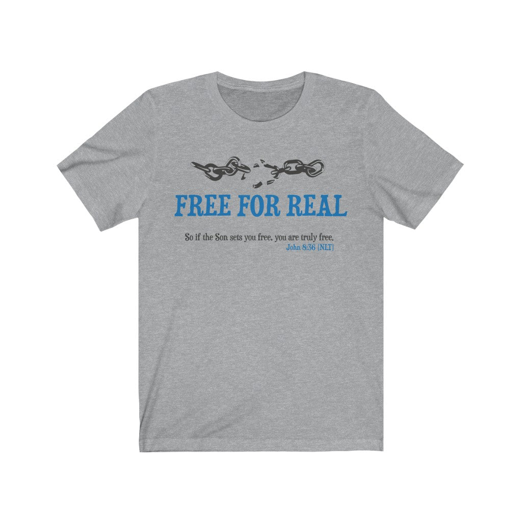 Free For Real , Bella Canvas Luxury Unisex Jersey