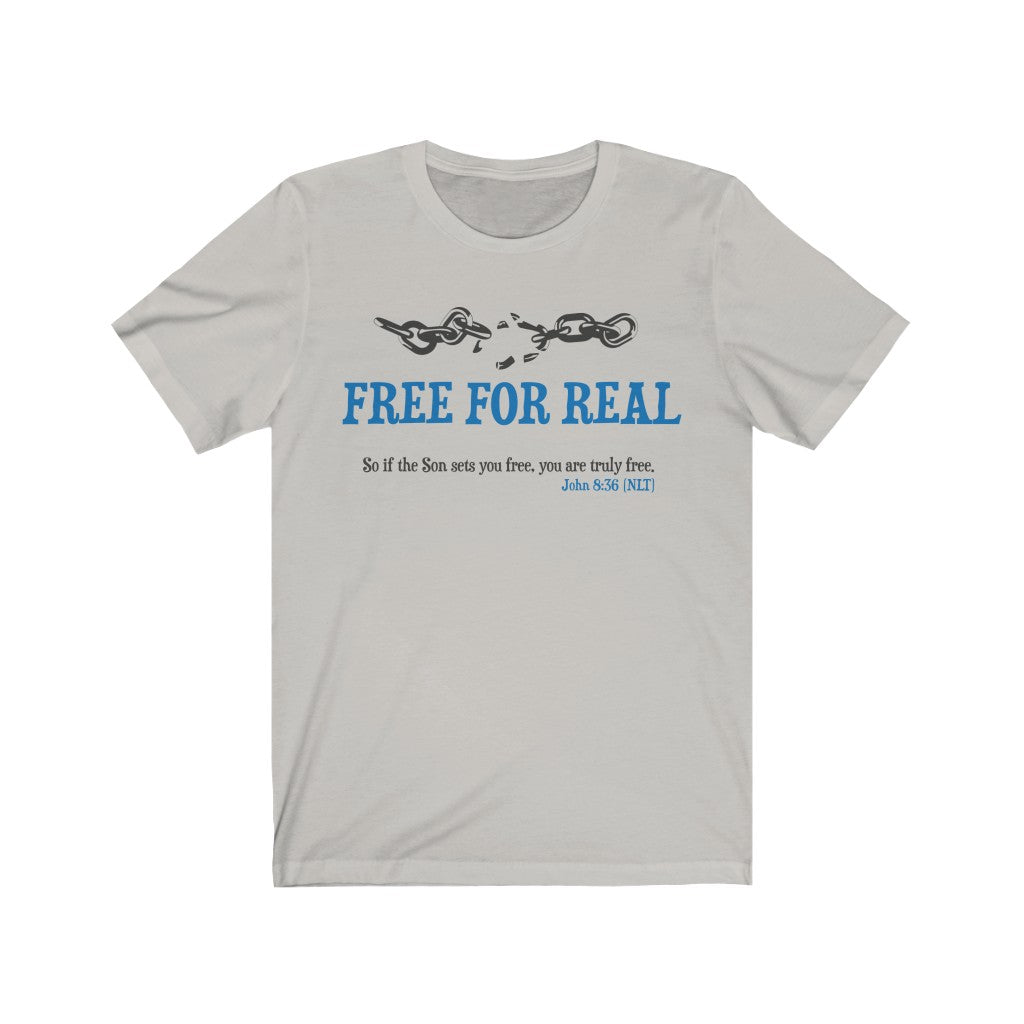 Free For Real , Bella Canvas Luxury Unisex Jersey